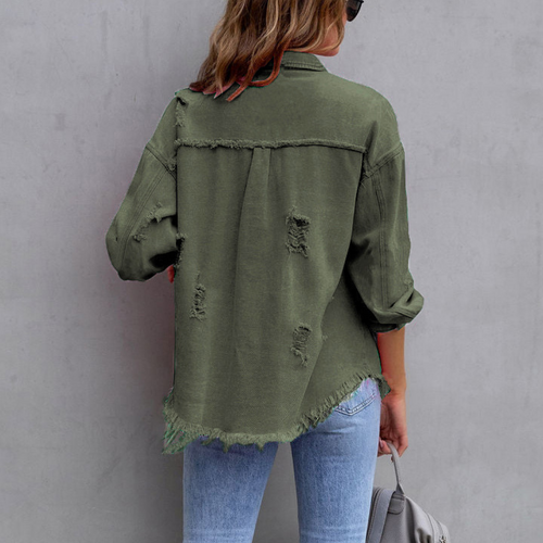 Levoire | Veste effet Denim déchiré