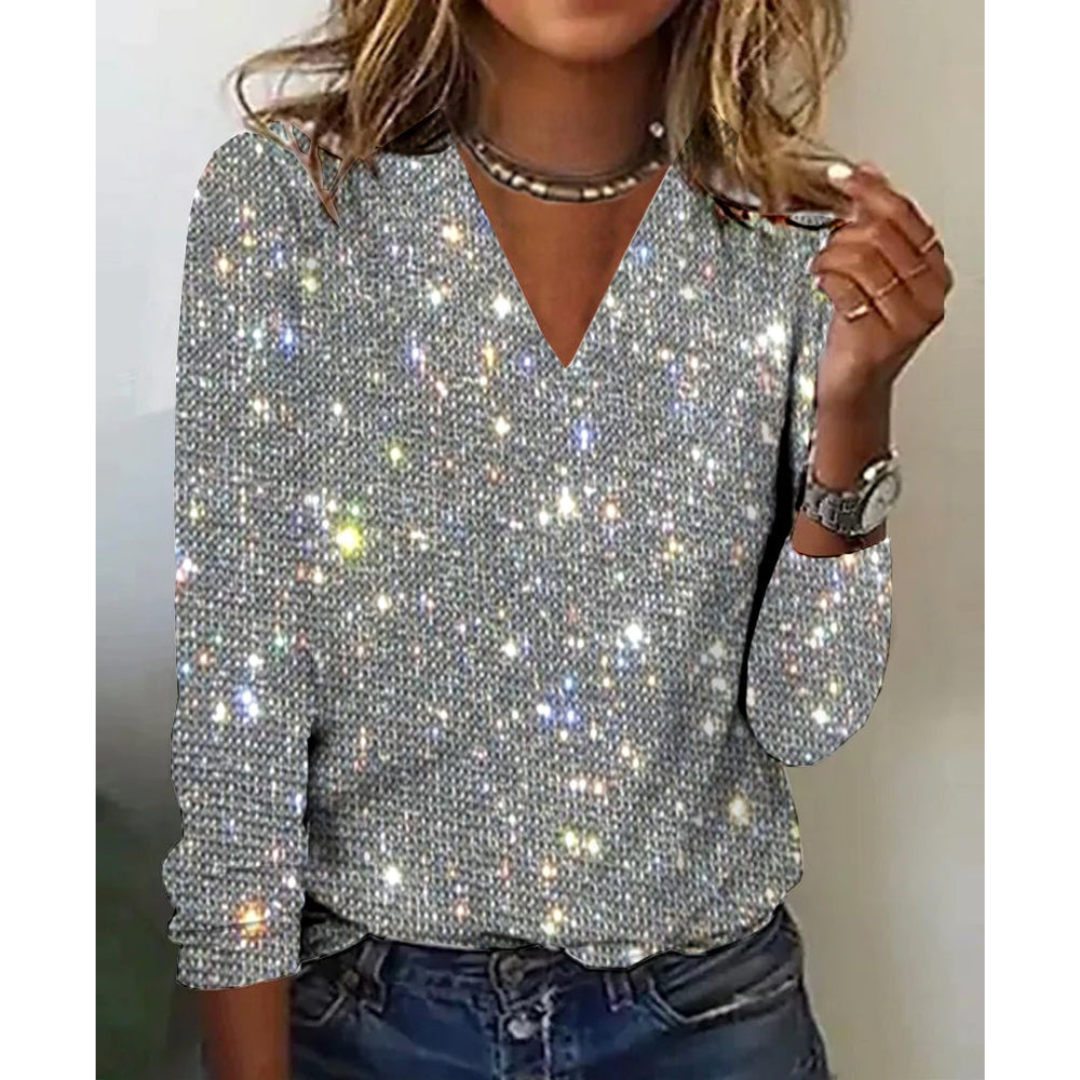 Levoire | Haut Élégante Avec Paillettes Pour Femmes