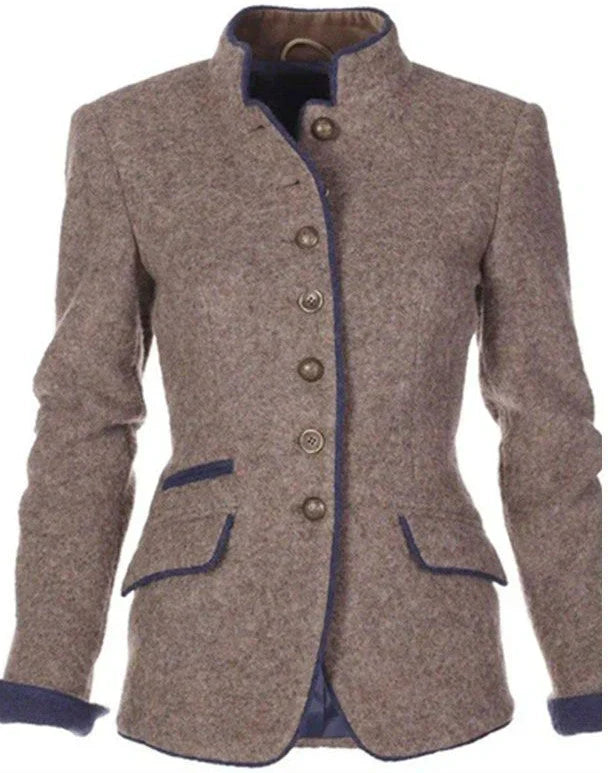 Levoire | Veste Élégante Et Solide Avec Manches Longues Marron clair