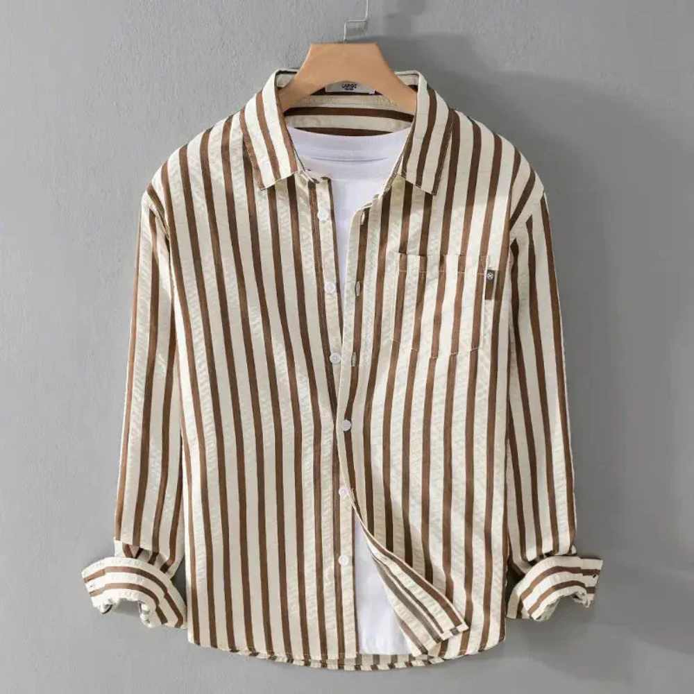 Levoire | Rayures Intemporelles Pour Un Look Moderne Pour Le Printemps Braun