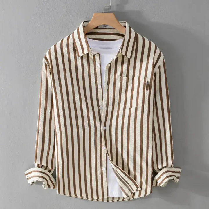 Levoire | Rayures Intemporelles Pour Un Look Moderne Pour Le Printemps Braun