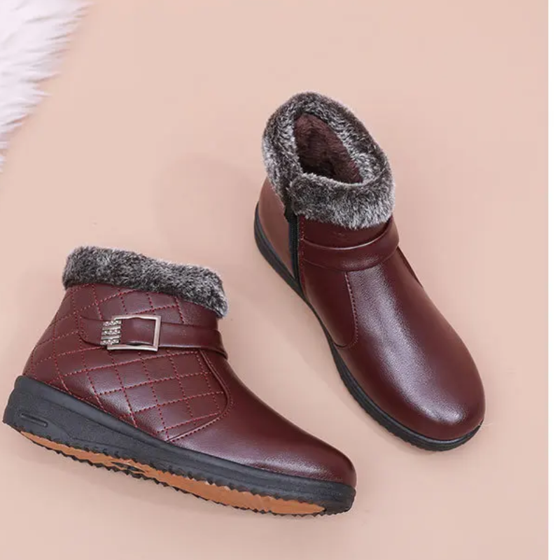 Levoire | Bottines Pour Femmes Chaudes Avec Semelle Épaisse Pour Un Maintien Et Un Confort Supplémentaires