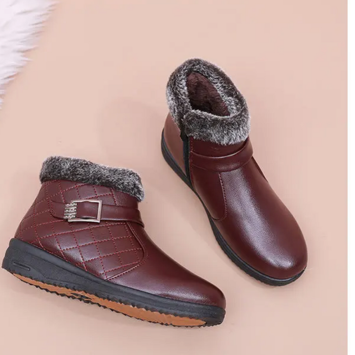 Levoire | Bottines Pour Femmes Chaudes Avec Semelle Épaisse Pour Un Maintien Et Un Confort Supplémentaires