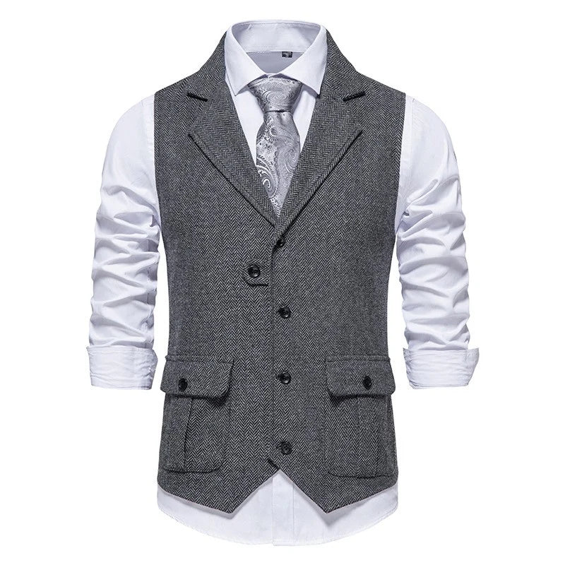 Levoire | Veste Pour Hommes Avec Une Optique Élégante Et Un Col Libre Pour Des Combinaisons De Style Harmonieuses Gris