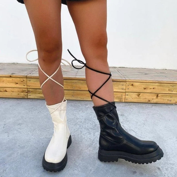 Levoire | Bottines pour femmes à semelle plate - Antidérapant, élégant et très confortable