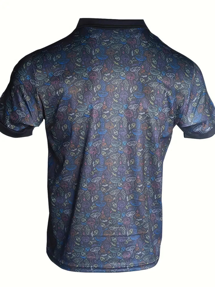 Levoire | Chemise Manches Courtes Imprimé Décoratif