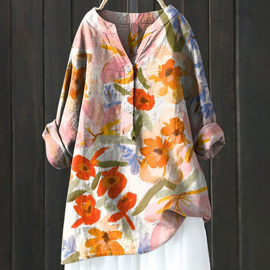Levoire | Robe Chemise Fleurie