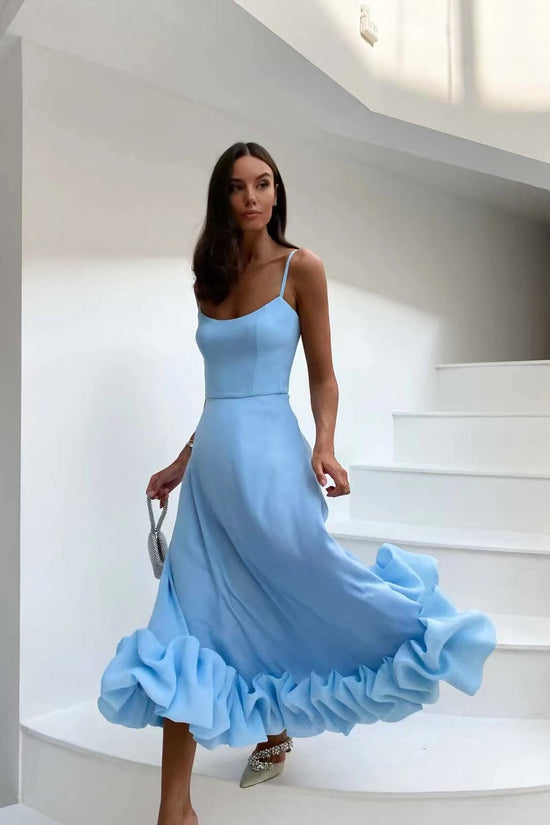 Levoire | Élégant & Unique Robe Boho Bleu