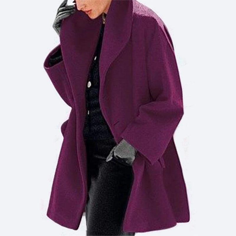 Levoire | Manteau polyvalent et isolé Pourpre
