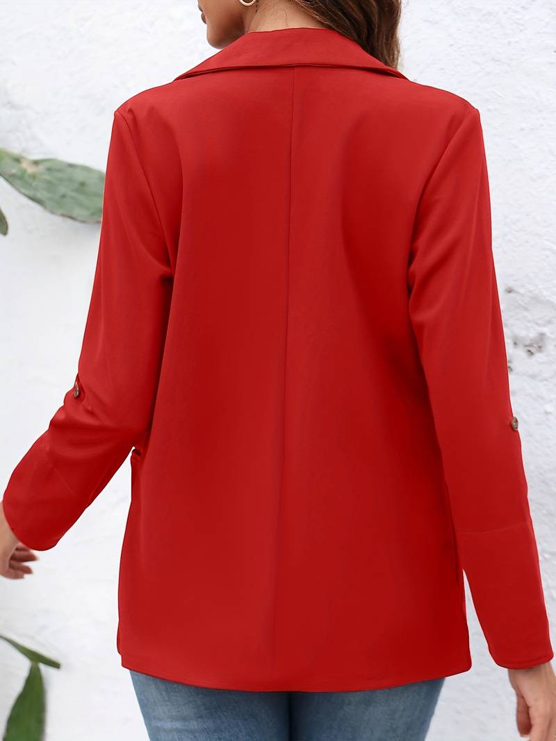 Levoire | Blazer à manches longues avec revers avant ouvert