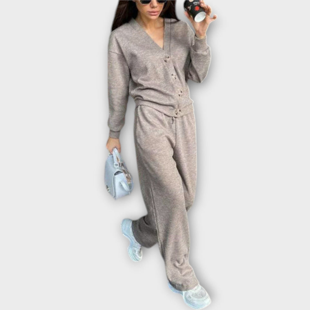 Levoire | Sweatshirt Et Pantalons Taupe