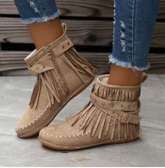 Levoire | Chaussures Pour Femmes Classiques De Temps Passés Beige