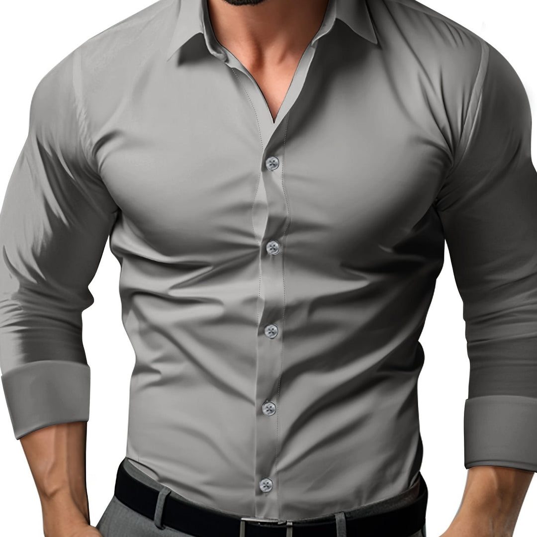 Levoire | T-Shirt Slim Fit Pour Hommes Conçu Dans Une Seule Couleur