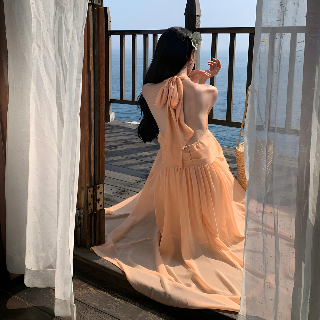 Levoire | Robe Maxi Élégante À Halter