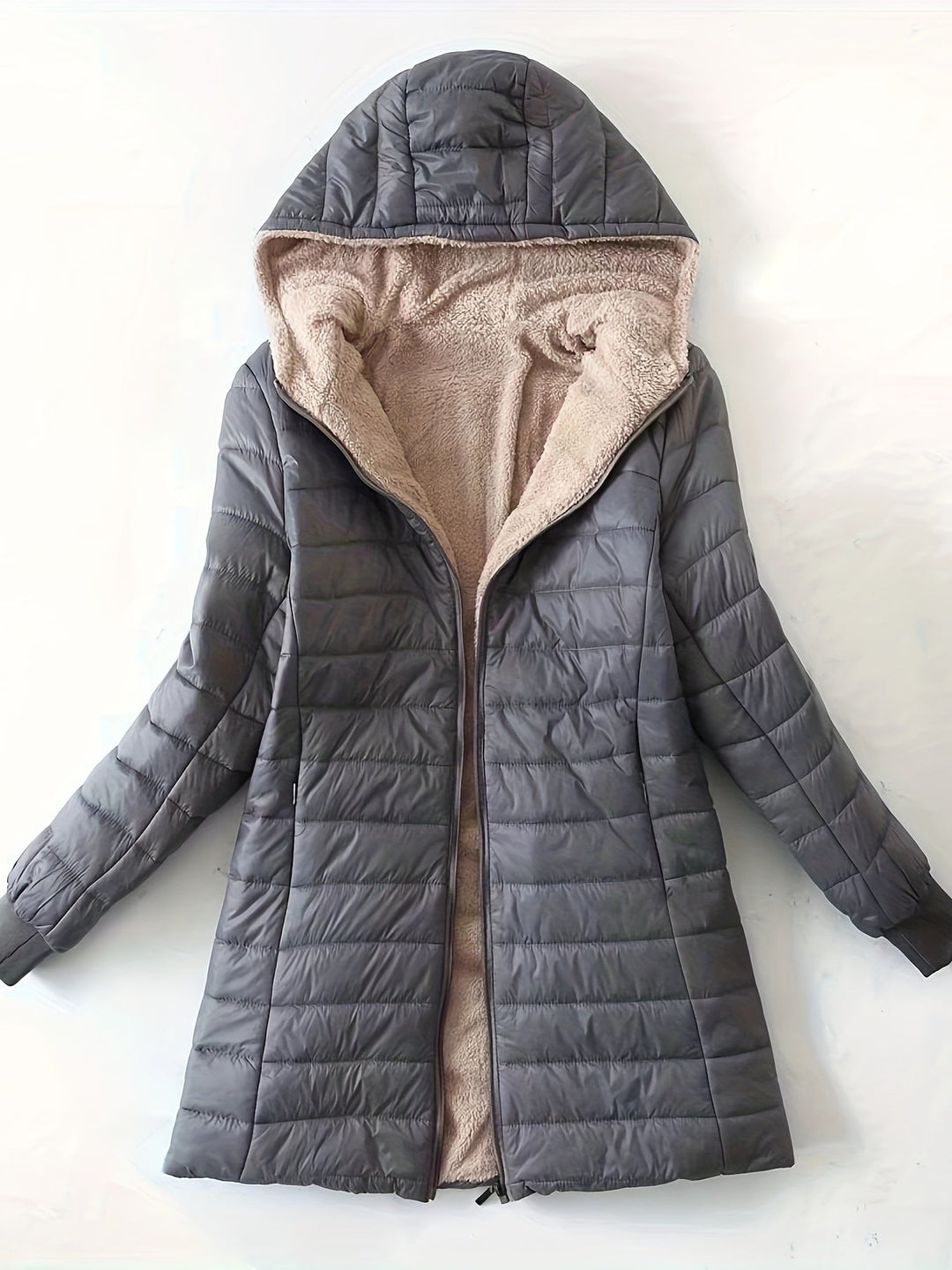 Levoire | Veste À Capuche Zippée À Manches Longues