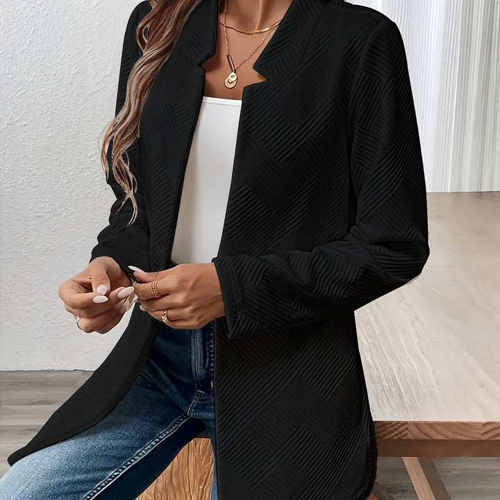 Levoire | Non Combiné Blazer Ouvert Texturé À Manches Longues