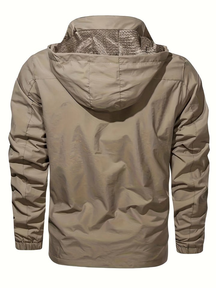 Levoire | Veste De Plein Air Softshell Pour Hommes Avec Capuche