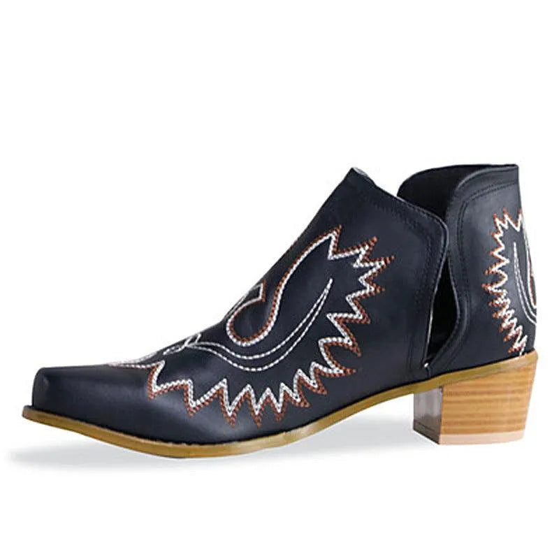 Levoire | Bottines pour femmes avec semelle ouverte Noir