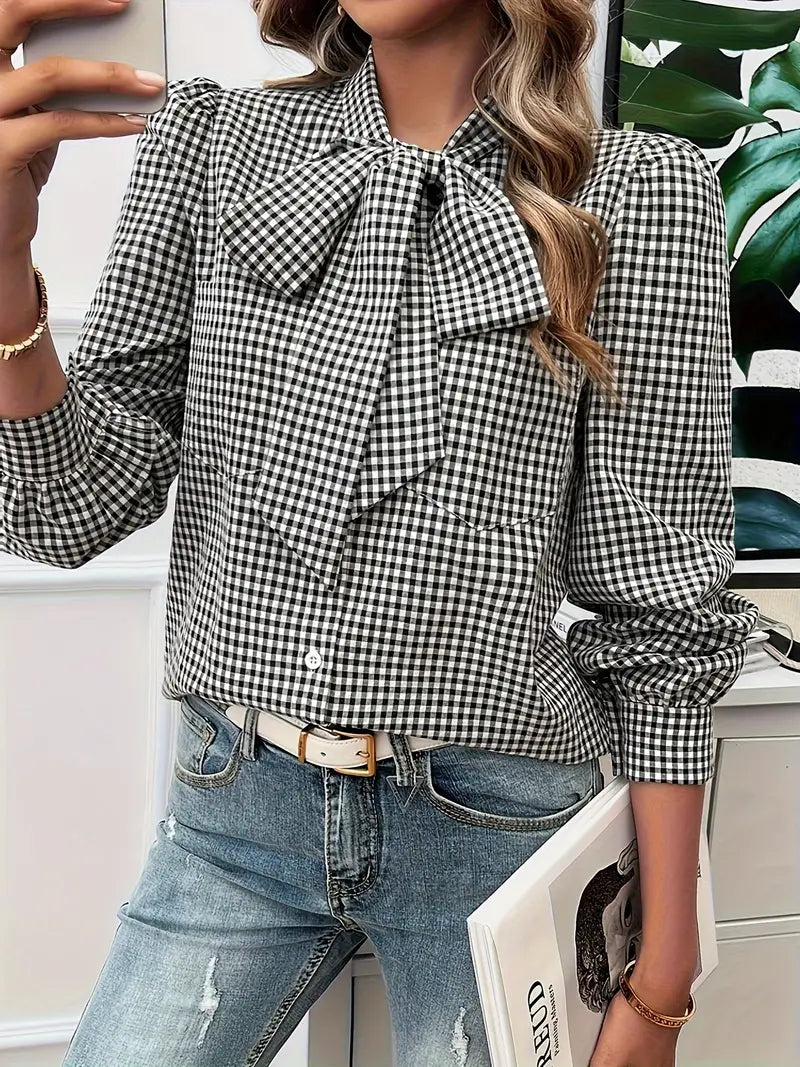 Levoire | Blouse En Coton Avec Nœud