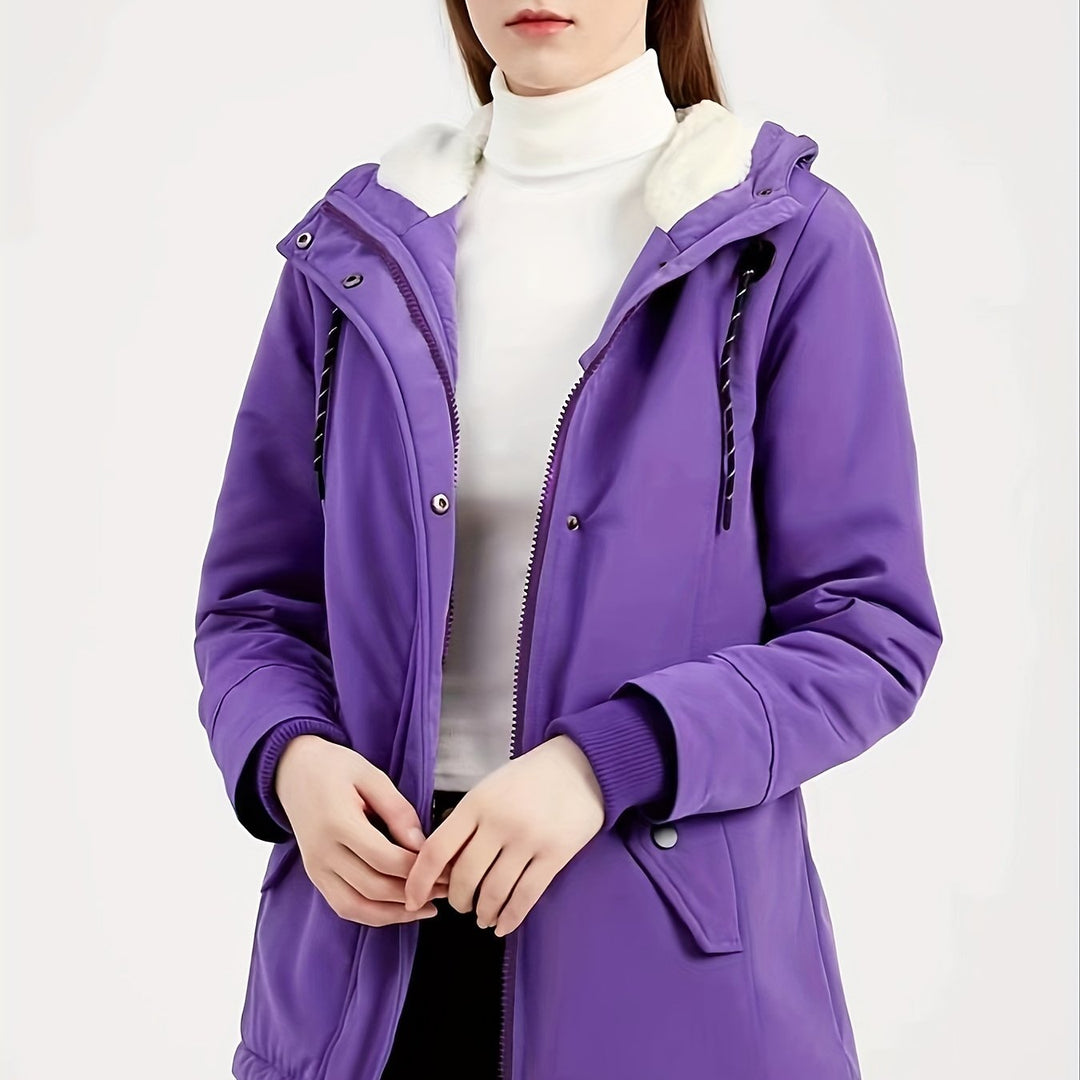 Levoire | Parka Longue Durable Avec Capuche Liila