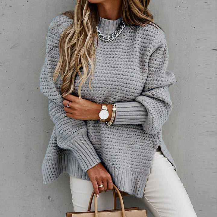 Levoire | Pull Avec Décolleté À Col En V Gris