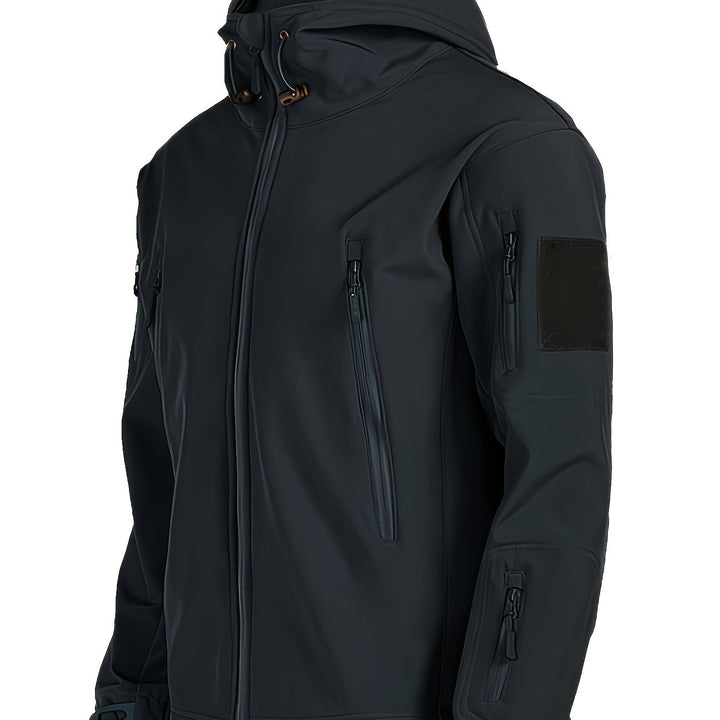 Levoire | Veste Pour Hommes Avec Capuche Et Poches Zippées