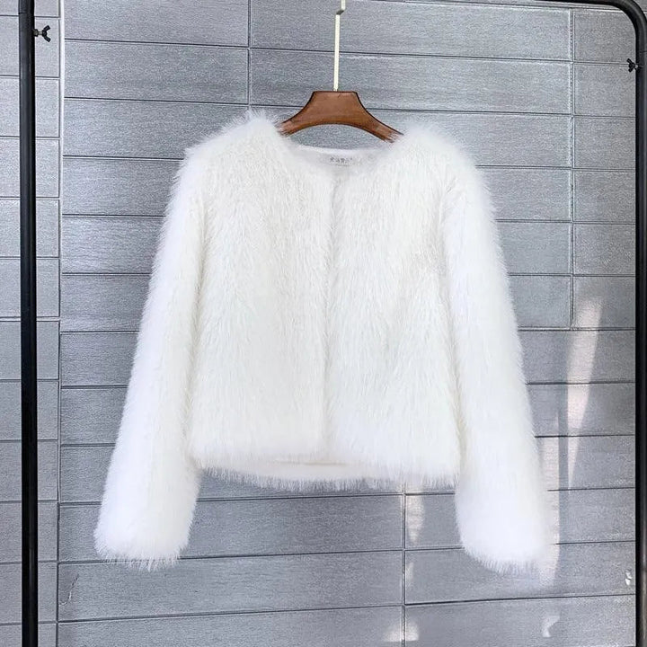 Levoire | Veste courte unie pour femmes Blanc
