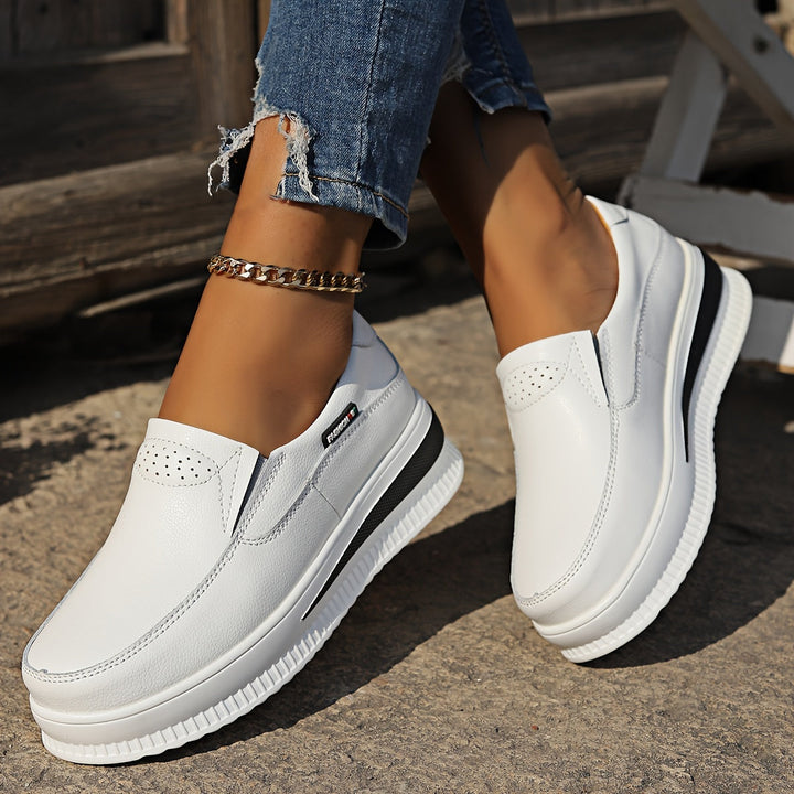 Levoire | Semelle Antidérapante Légère Bottines À Cheville Blanc