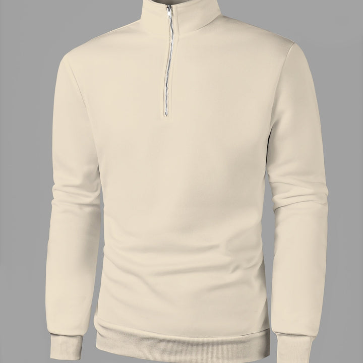 Levoire | Confortable Sweat-Shirt Homme Avec Zipp