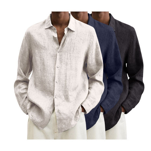 Levoire | Chemise Classique À Manches Longues Pour Hommes