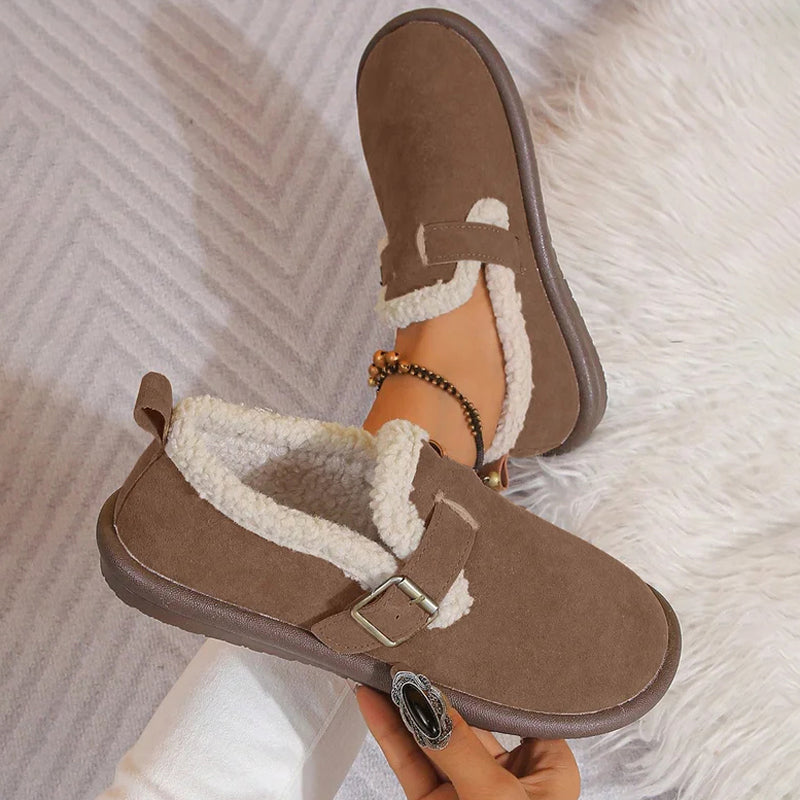 Levoire | Luxe Chaussures Douillettées Avec Boucle Pour Femmes