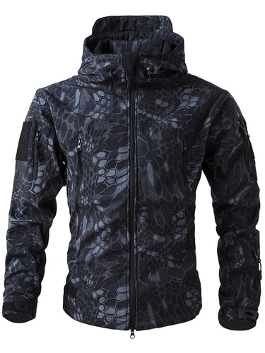 Levoire | Veste De Vent Chaude En Polaire Pour Hommes Avec Capuche