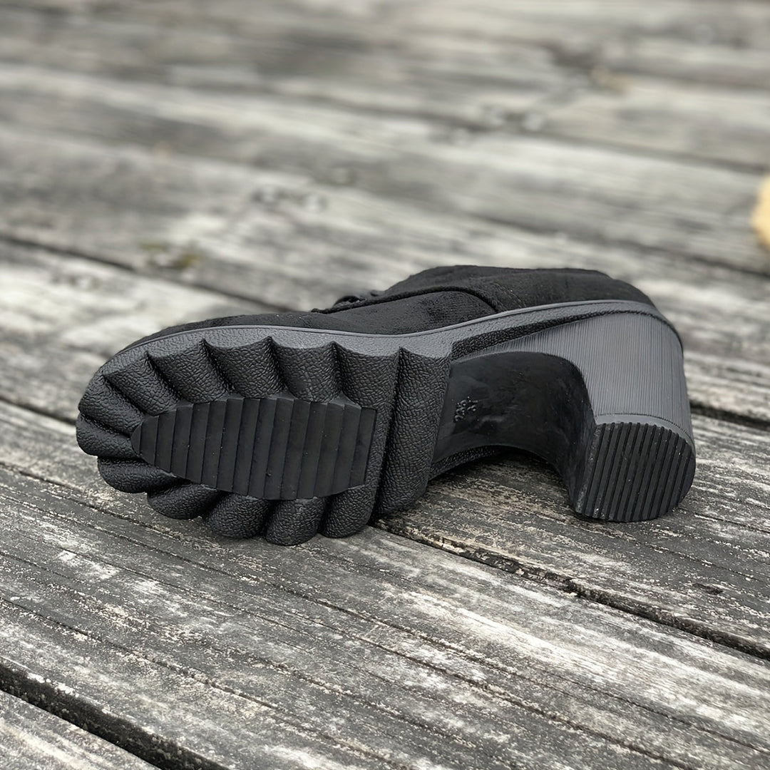 Levoire | Bottes Rétro Confortables À Talon Bloc