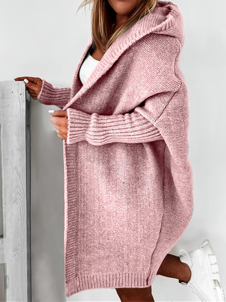Levoire | Gilet En Tricot Long Rosa