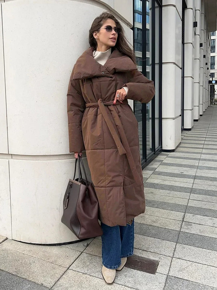 Levoire | Veste Matelassée Élégante Avec Ceinture Kaffe