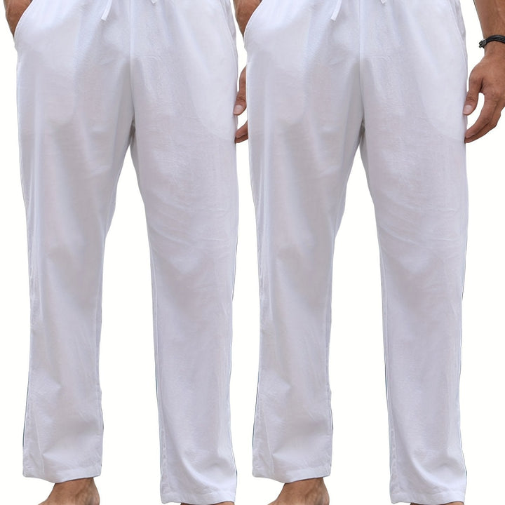 Levoire | Sati 2 Rennon Pantalons En Coton À Nykäys