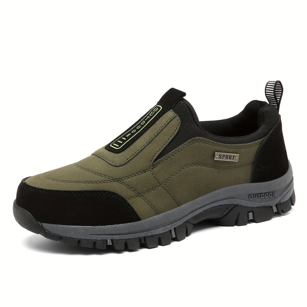 Levoire | Chaussures De Randonnée Slip-On Durables Olive vert 1