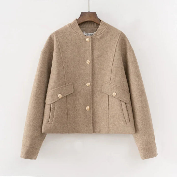 Levoire | Veste En Laine Courte Mode Femmes