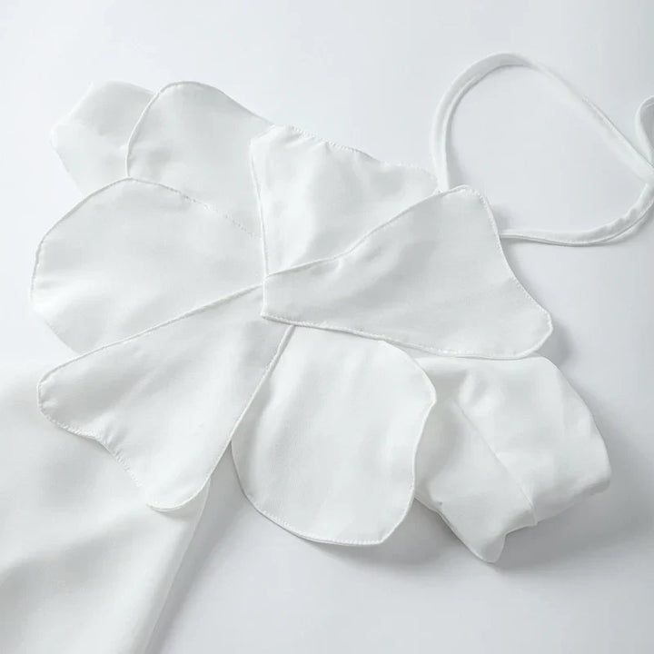 Levoire | Robe Mini Sans Manches Dos Nu Imprimé Floral