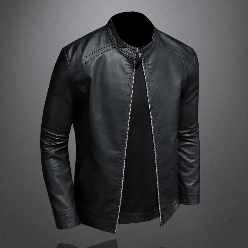 Levoire | Veste en cuir classique