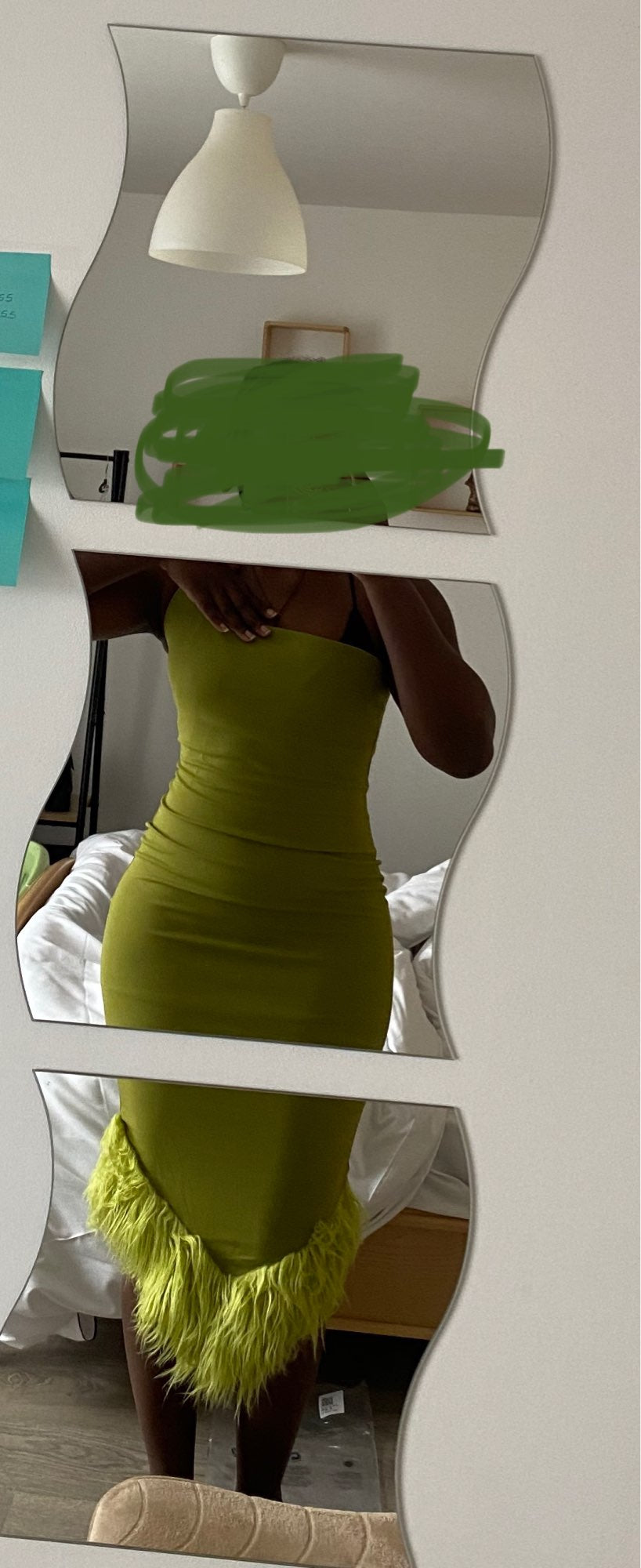 Levoire | Robe En Plumes Simple Sans Manches