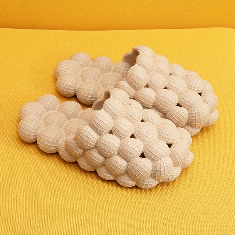 Levoire | Slides Tiktok Slippers Beige