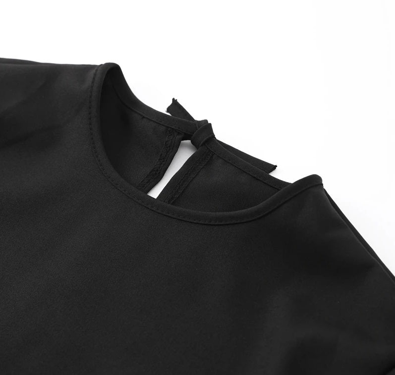Levoire | Élégante Robe Mi-Longue À Manches Longues