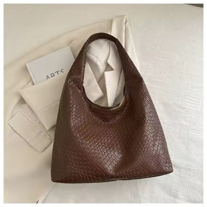 Levoire | Sac Élégant En Simili Cuir Serpent Braun