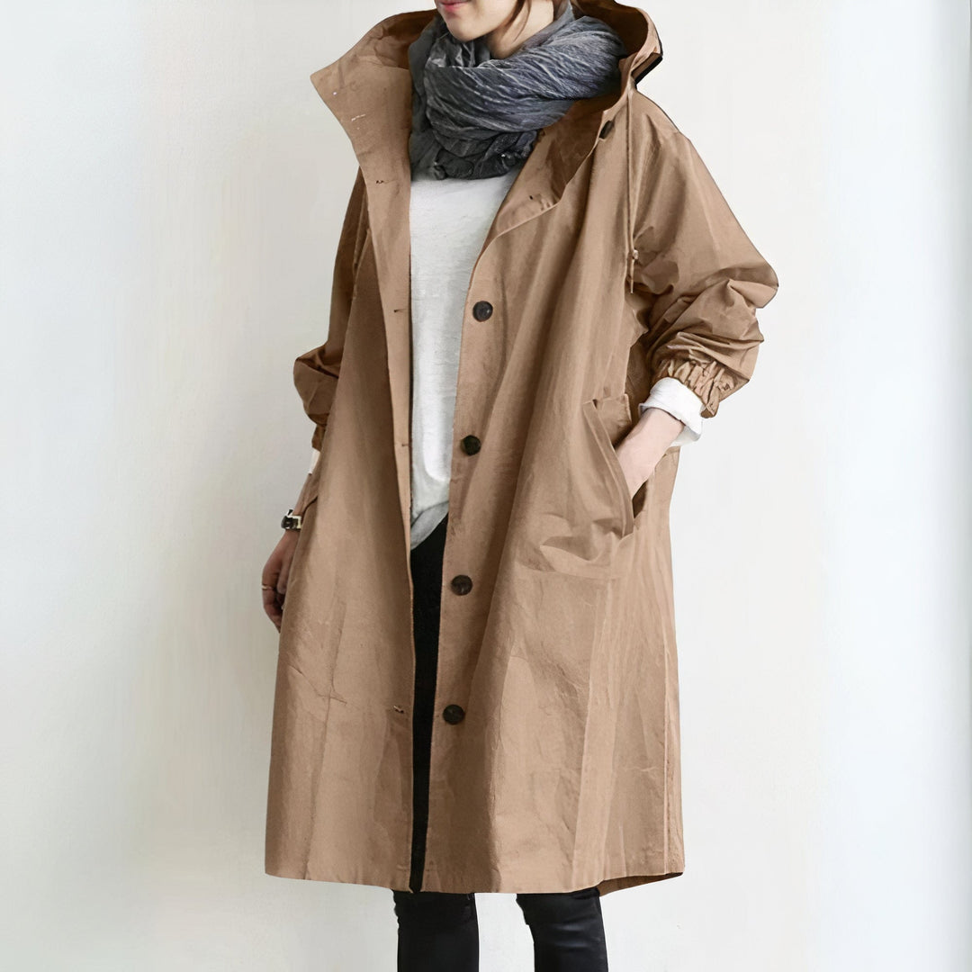 Levoire | Trench-Coat Résistant Au Vent Et À L'Eau