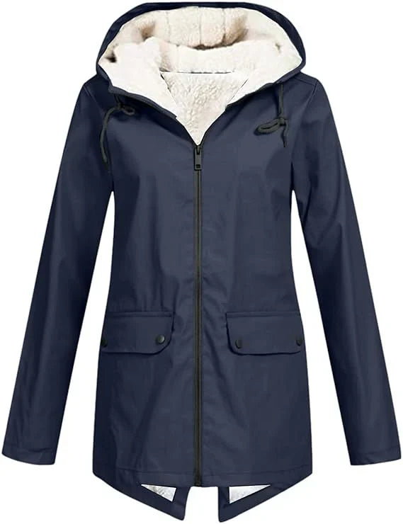 Levoire | Imperméable de plein air pour femmes Bleu foncé
