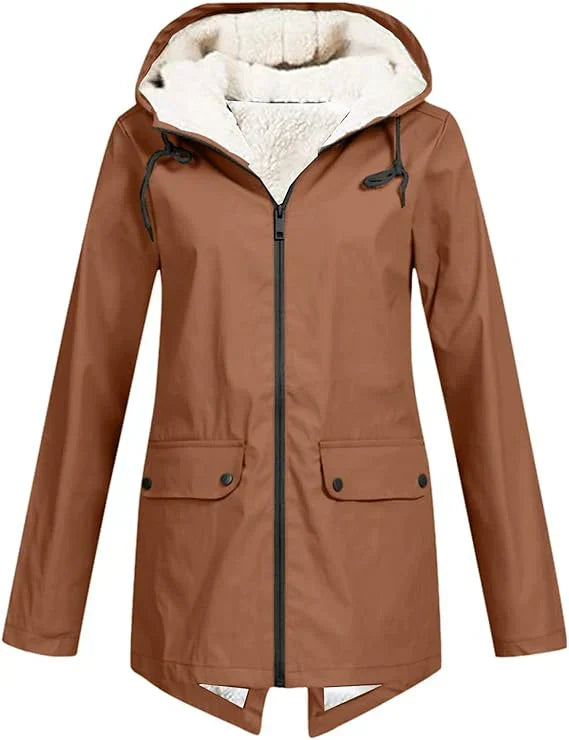 Levoire | Imperméable de plein air pour femmes Braun