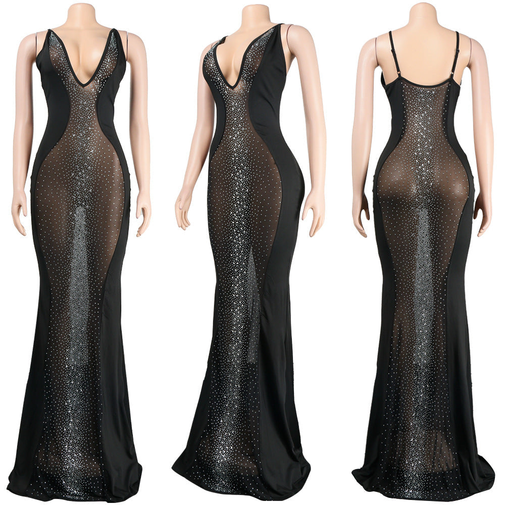 Levoire | Robe De Soirée En Cristal Scintillant