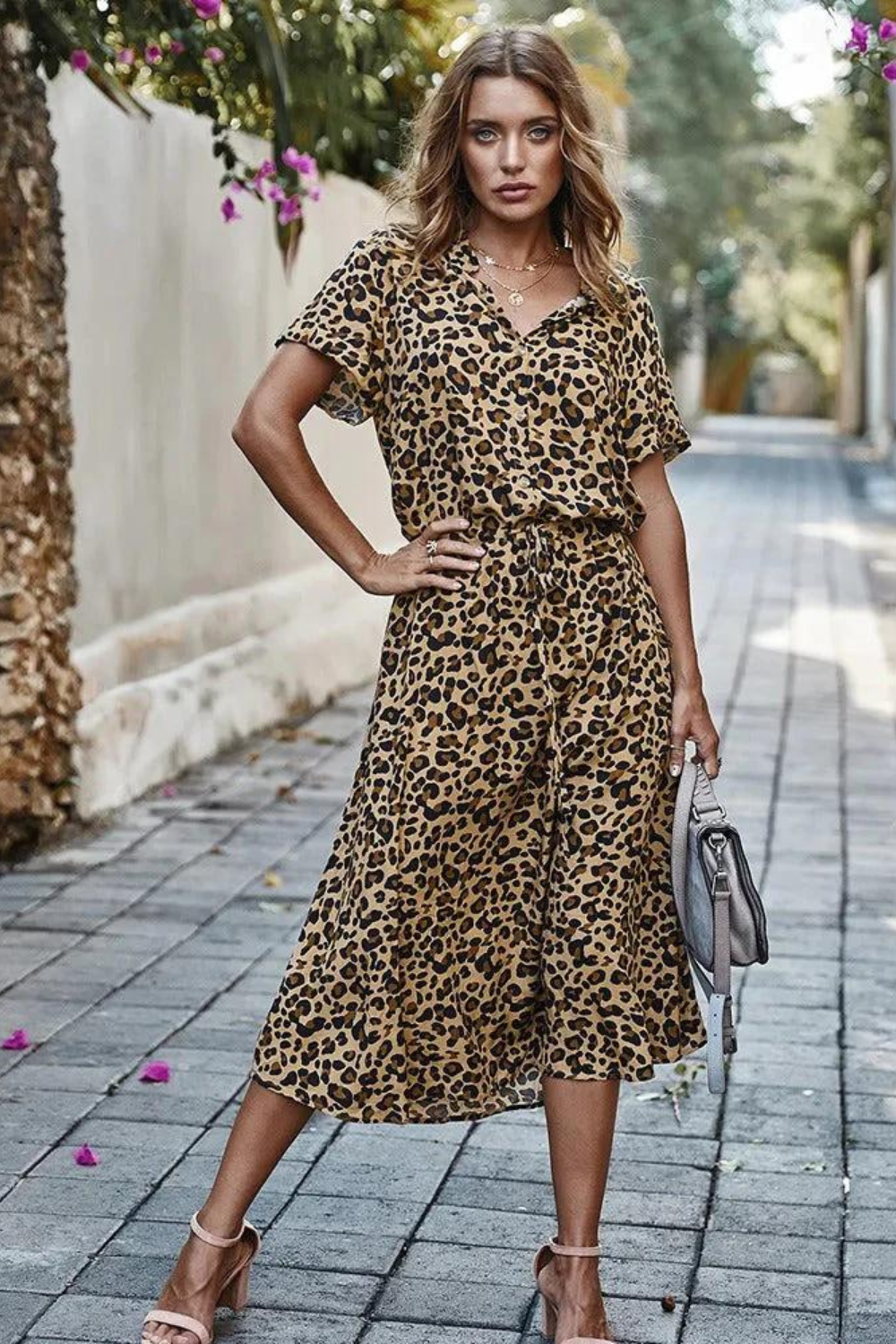 Levoire | Robe Inspirée Par Le Vintage Pour Le Style Rétro Léopard