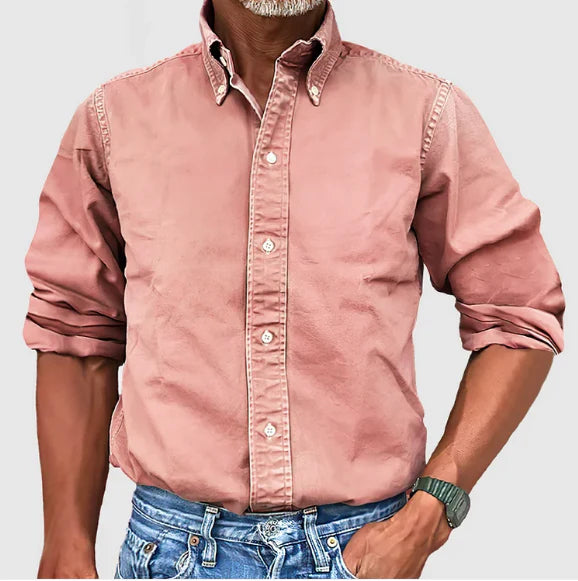 Levoire | Manteau en duvet à boutons à manches retroussées Rosa